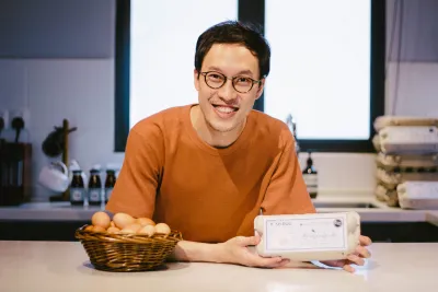 Adrian Lau, founder of The Posh Egg