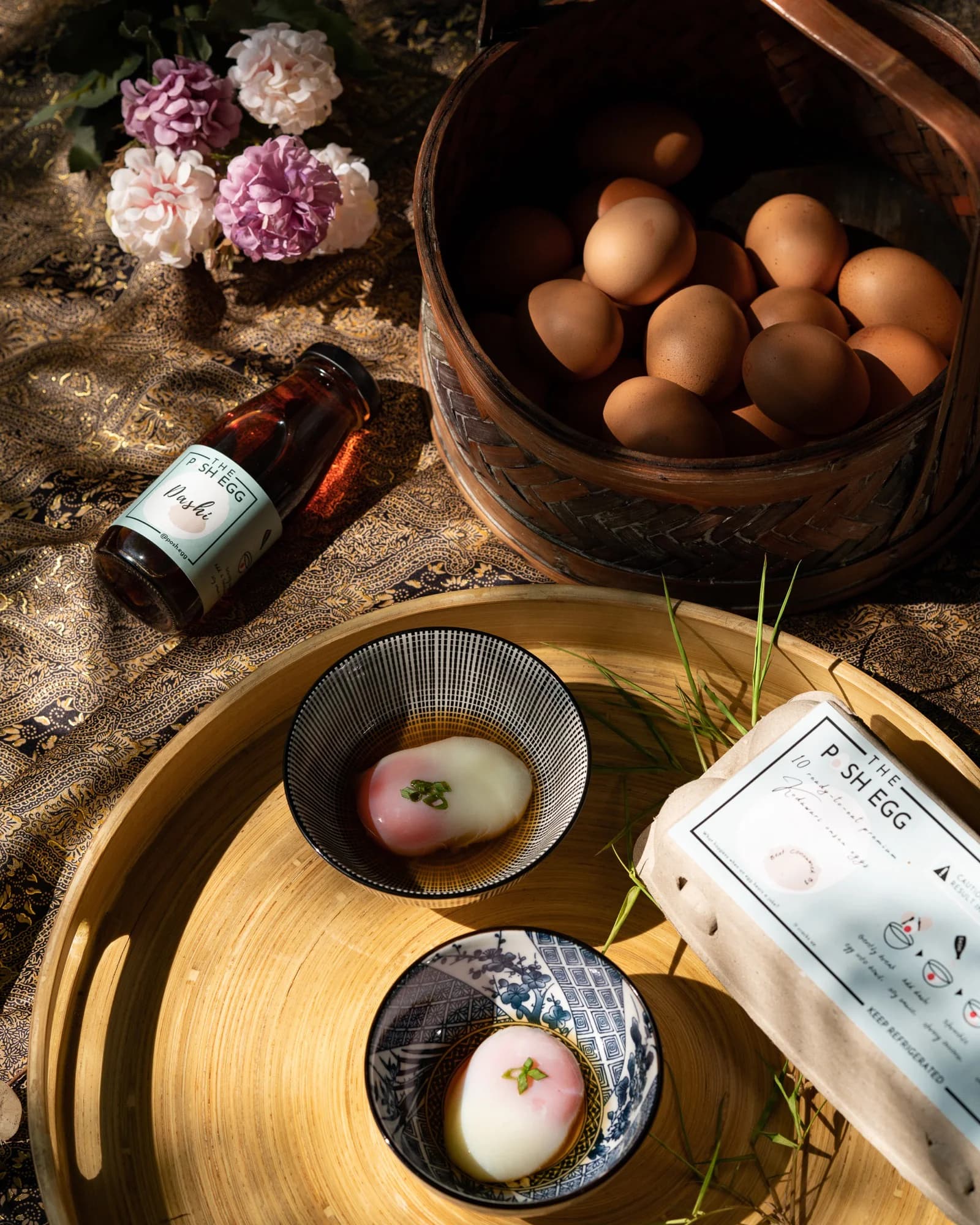 Posh Egg box with all ingredients